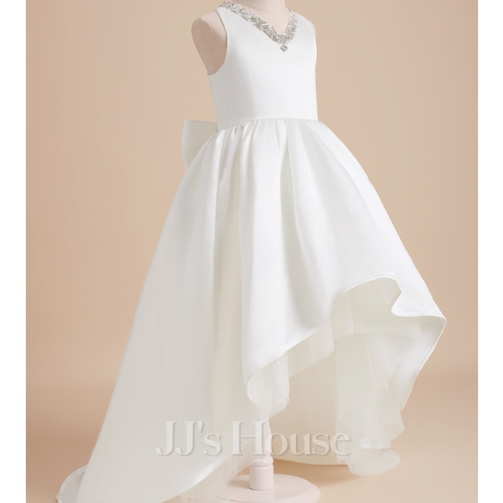 JJ's House White High-Low Dress
